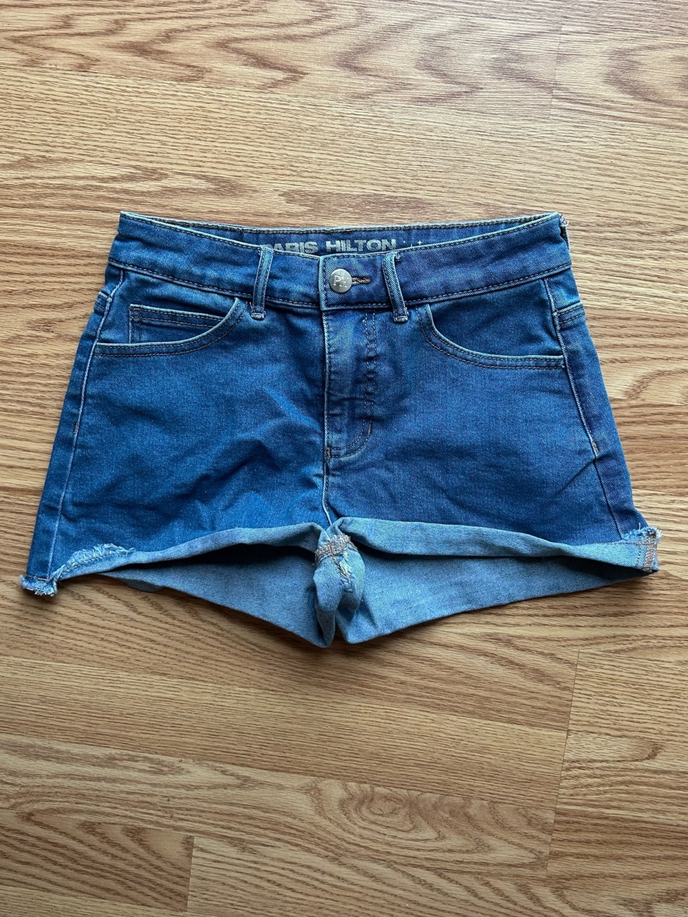 Paris Hilton (Hearts Detail) Jean Shorts-Size S 🩷